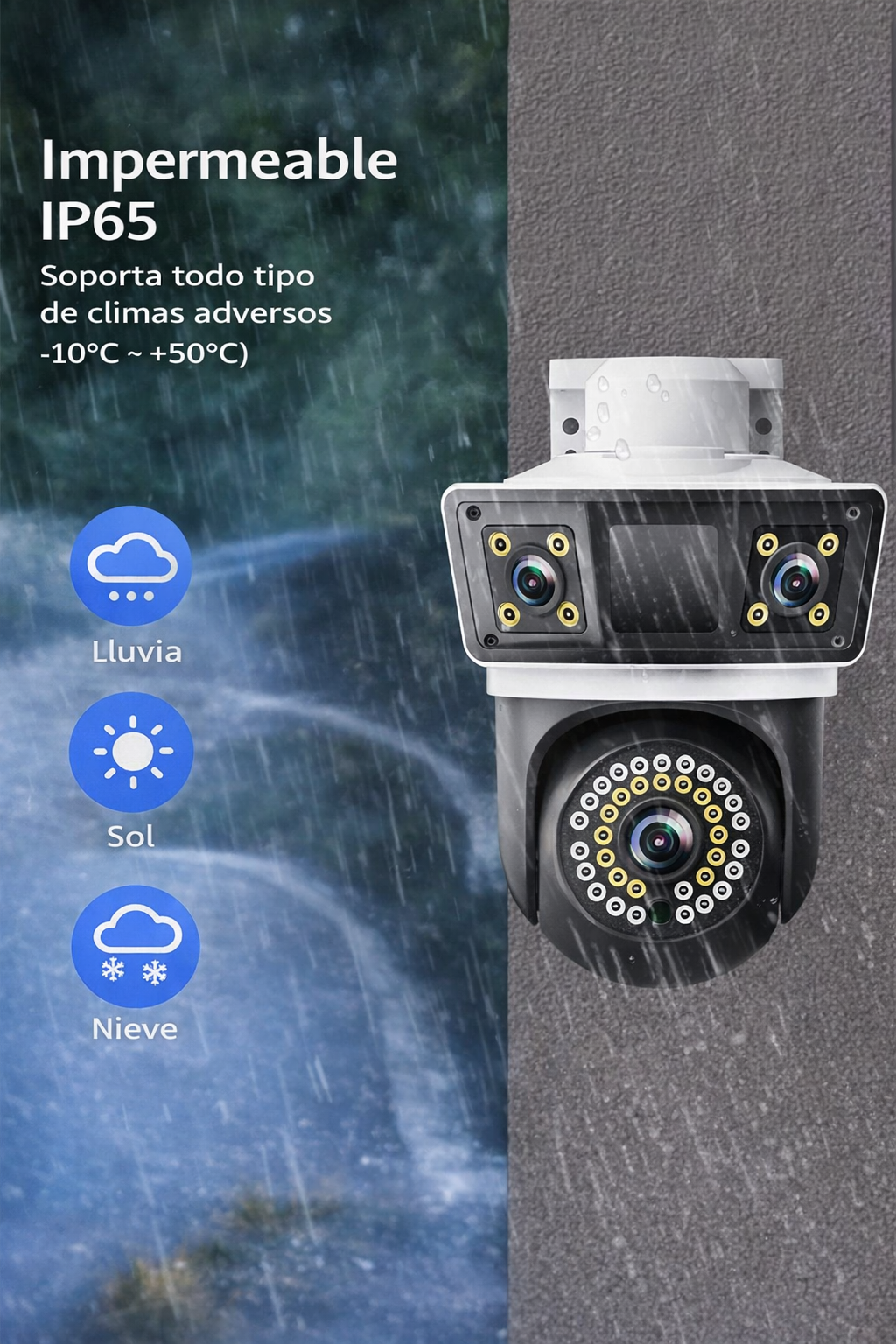 Cámara De Seguridad Domo Wifi Hd