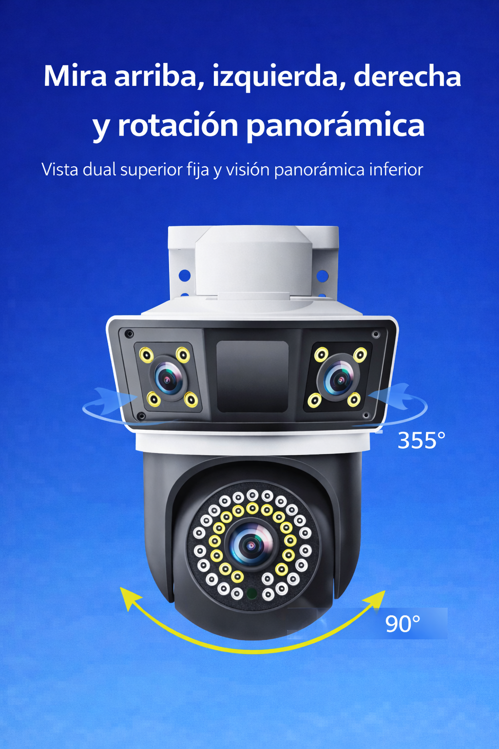 Cámara De Seguridad Domo Wifi Hd